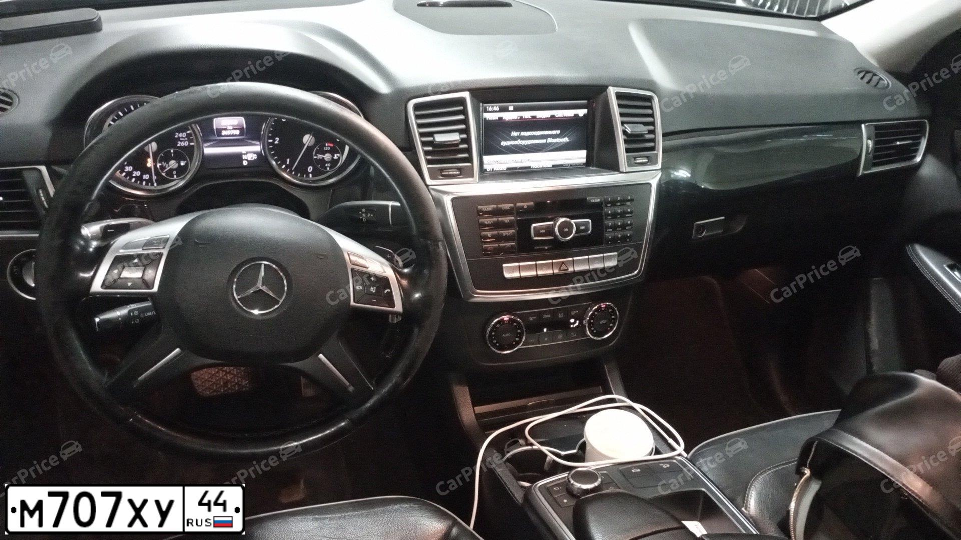 Фото автомобиля MERCEDES M-KLASSE, 2012 — госномер Н097ММ797. Цвет: ЧЕРНЫЙ