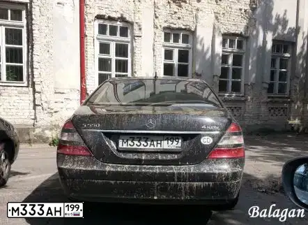 Фото автомобиля МЕРСЕДЕС-БЕНЦ S 550 4 MATIC, 2007 — госномер Х894НН136. Цвет: ЧЕРНЫЙ
