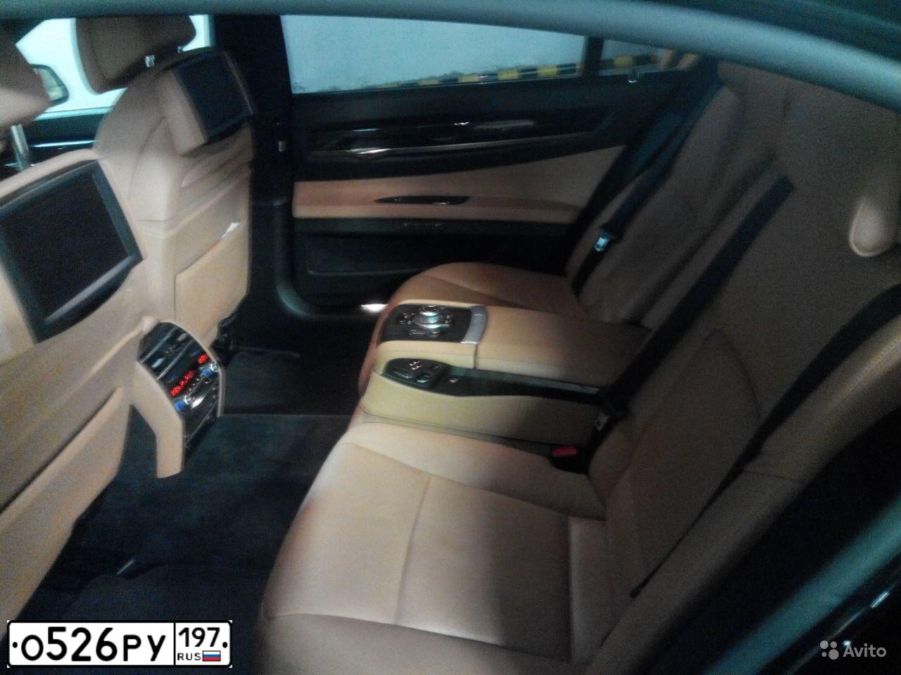 Фото автомобиля BMW SERIE 7, 2011 — госномер К180СТ53. Цвет: ЧЕРНЫЙ