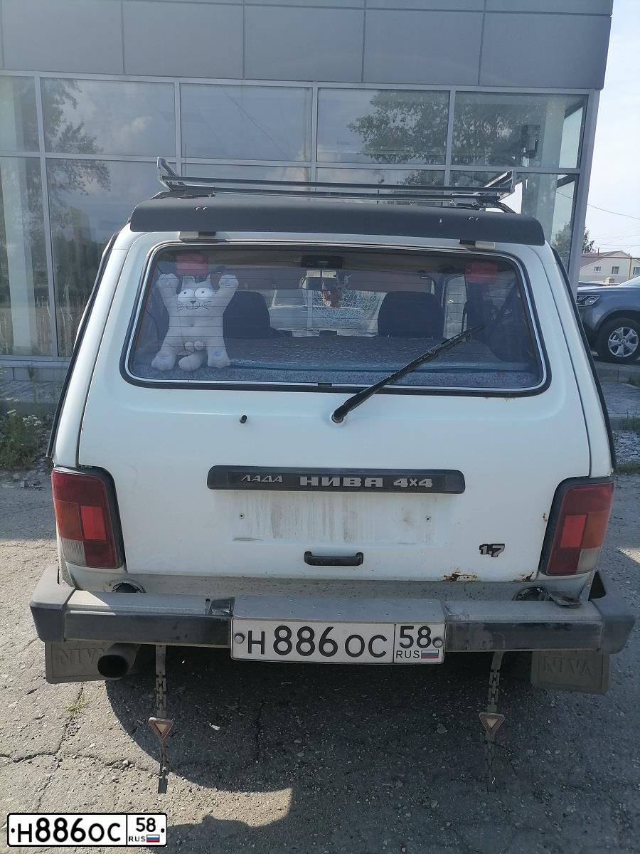 Фото автомобиля LADA 2121 NIVA, 2000 — госномер Н886ОС58