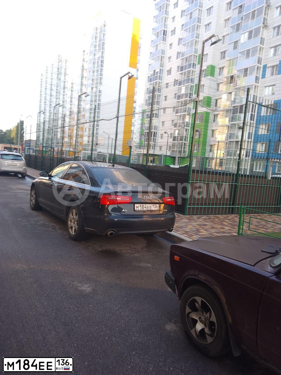 Фото автомобиля AUDI A6, 2013 — госномер Т007ВК790. Цвет: ЧЕРНЫЙ