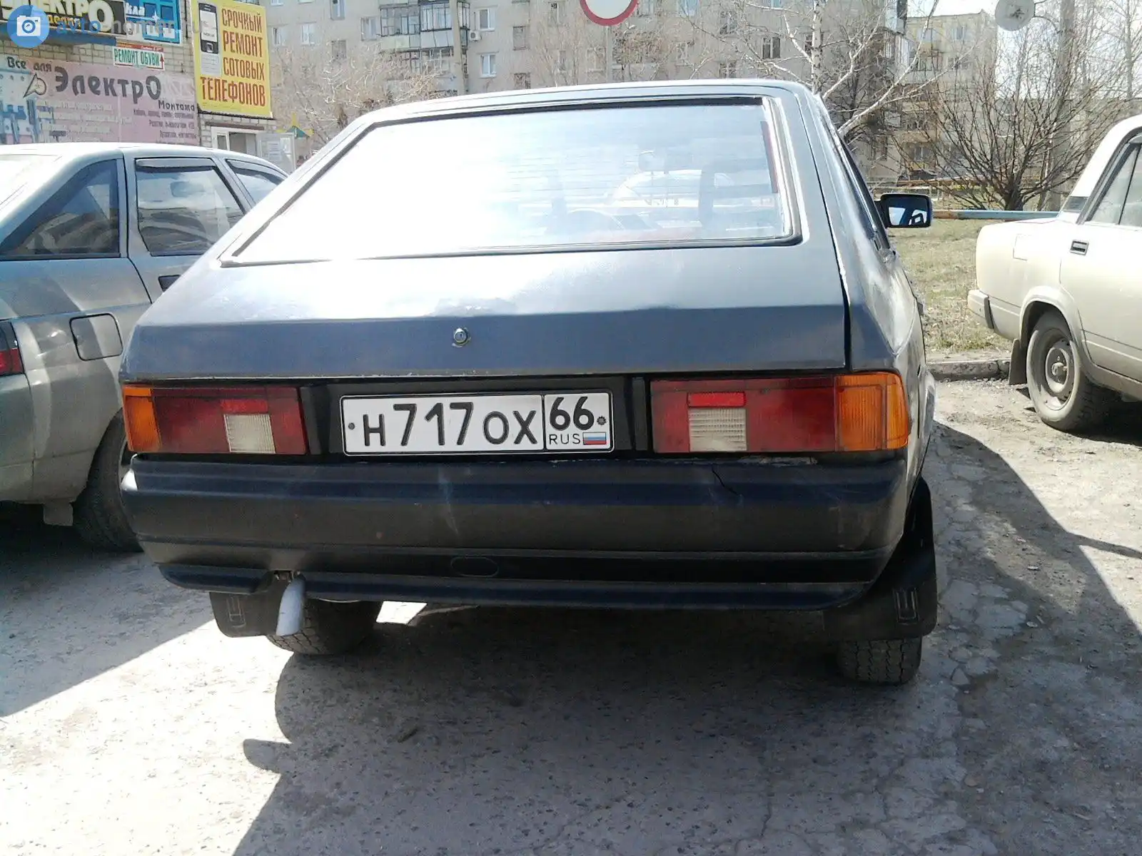 Фото автомобиля AZLK MOSKWITSCH 2141, 1997 — госномер Н717ОХ66. Цвет: ТЕМНО-СЕРЫЙ