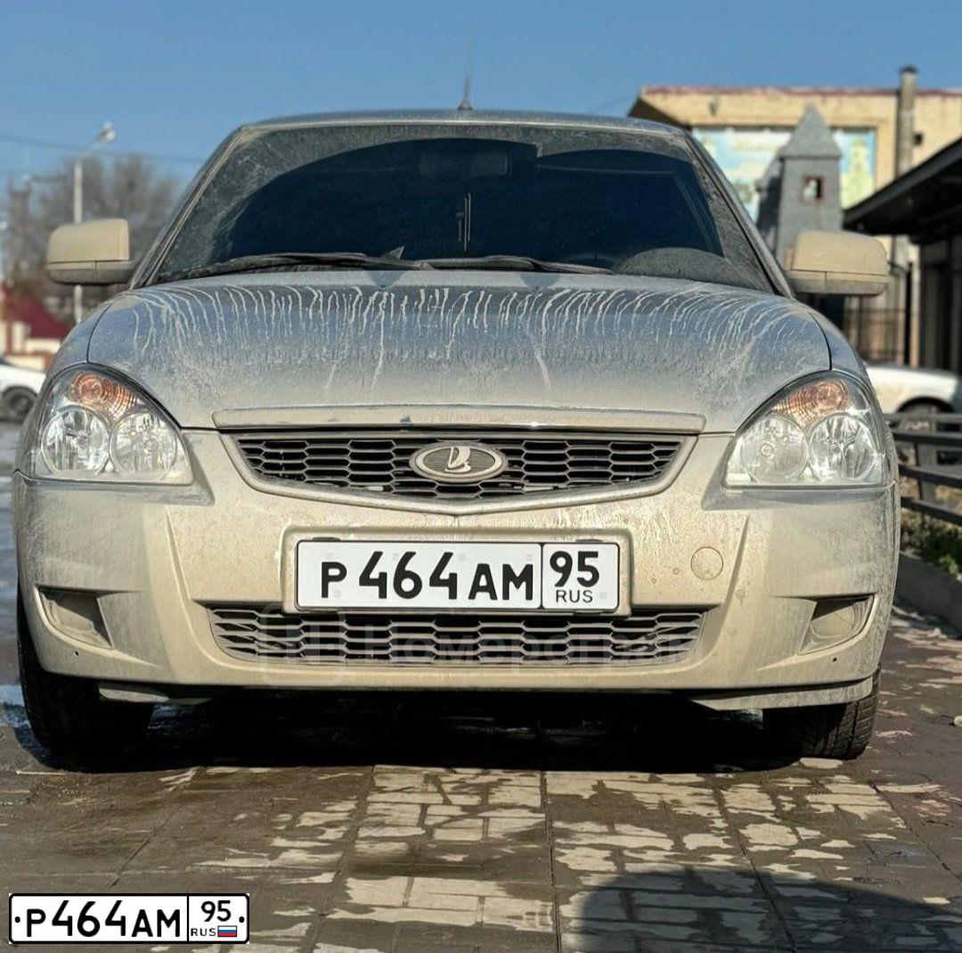Фото автомобиля LADA VESTA, 2016 — госномер К390МТ95. Цвет: ЧЕРНЫЙ