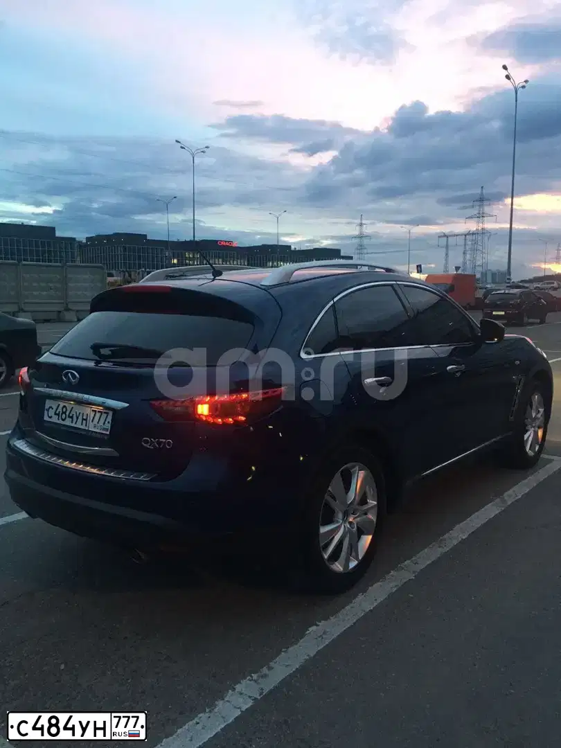 Фото автомобиля INFINITI QX70 /FX/, 2014 — госномер С484УН777