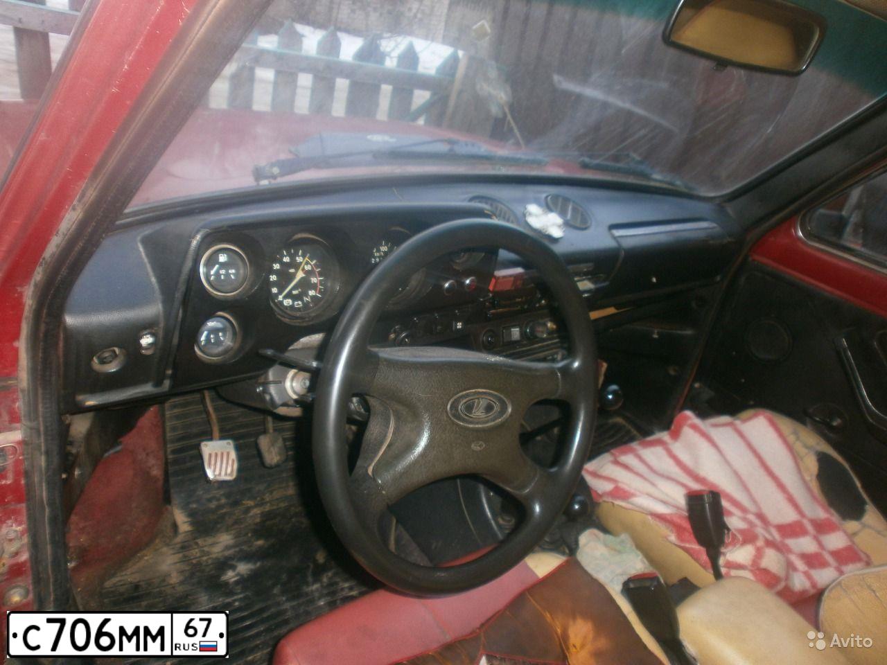 Фото автомобиля LADA 2121 NIVA, 1990 — госномер Т392МВ67. Цвет: ВИШНЕВЫЙ