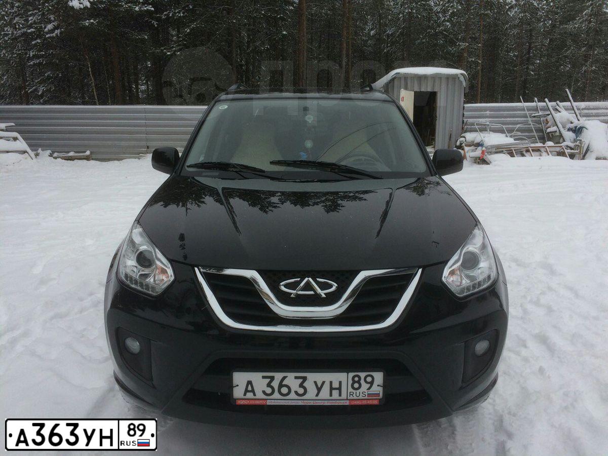 Фото автомобиля CHERY TIGGO, 2014 — госномер Е536КЕ186. Цвет: ЧЕРНЫЙ