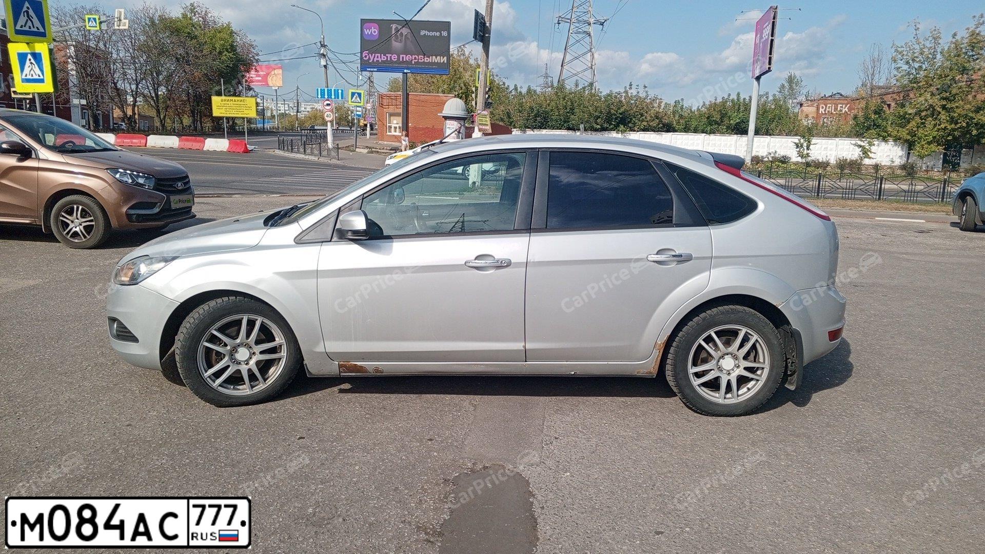 Фото автомобиля FORD FOCUS, 2010 — госномер У481ТВ33. Цвет: СЕРЕБРИСТЫЙ