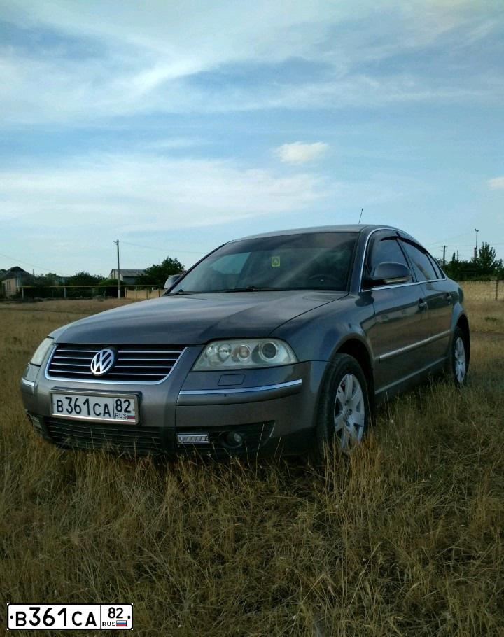 Фото автомобиля VOLKSWAGEN PASSAT, 2004 — госномер Н339ЕУ82. Цвет: СЕРЫЙ