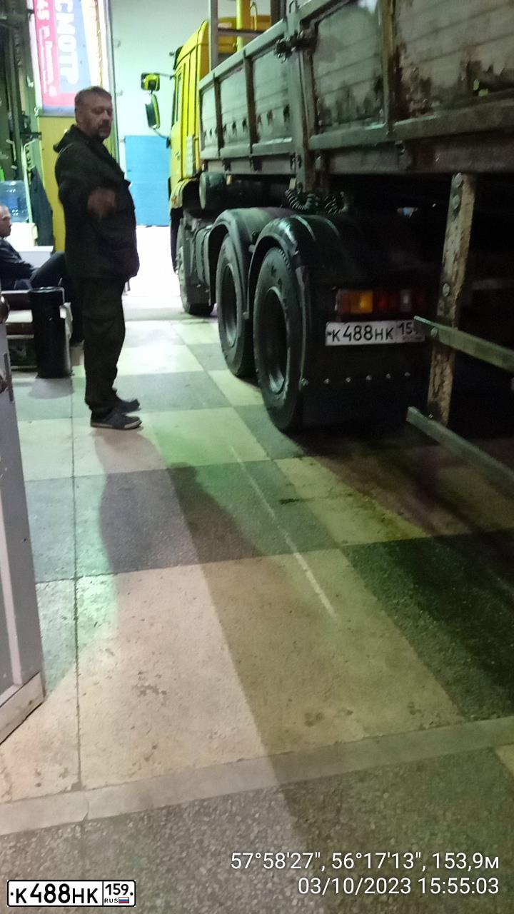 Фото автомобиля KAMAZ 65116 /6X4/, 2007 — госномер А247АА159. Цвет: ЖЕЛТЫЙ ГЕОРГИН