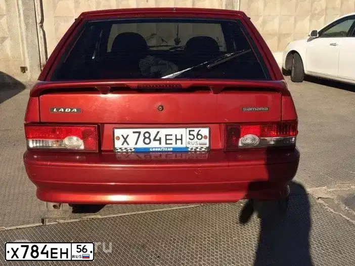 Фото автомобиля LADA 2114 SAMARA, 2008 — госномер Х784ЕН56. Цвет: ЗОЛОТИСТО-КРАСНЫЙ