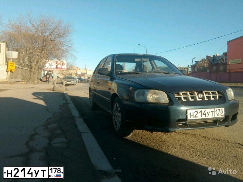 Фото автомобиля TAGAZ ACCENT, 2006 — госномер М590ВМ181. Цвет: синий