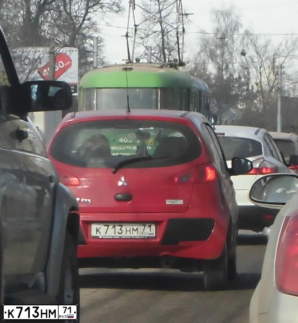 Фото автомобиля LADA 2171 PRIORA, 2011 — госномер К713ХМ71. Цвет: СРЕДНИЙ СЕРО-ЗЕЛЕНЫЙ МЕТ.