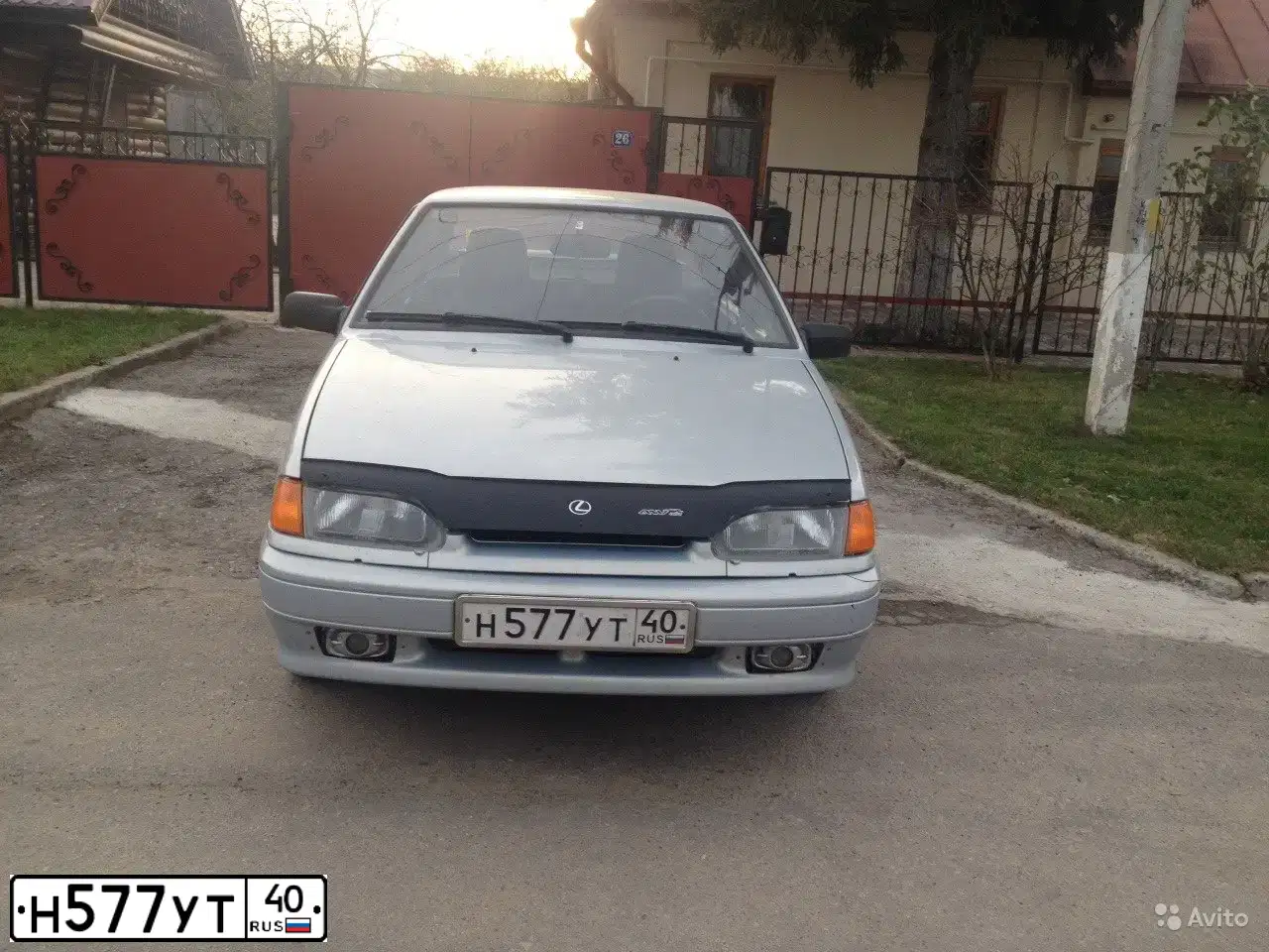 Фото автомобиля LADA 2115 SAMARA, 2008 — госномер Т443ВУ71. Цвет: Серебристо-желто-голубой