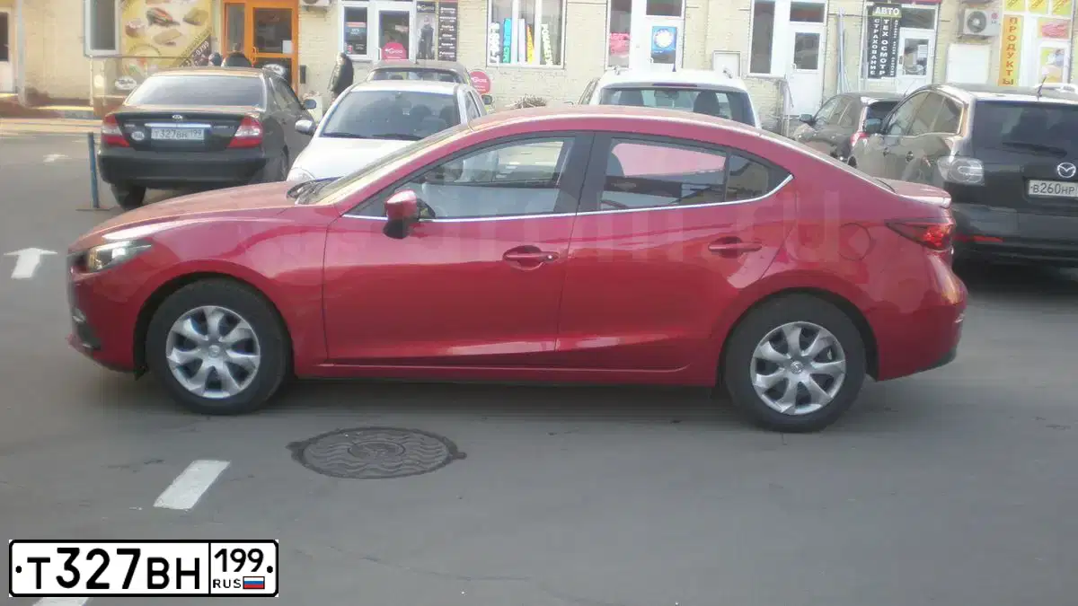 Фото автомобиля TOYOTA CAMRY, 2003 — госномер К111ЕТ68. Цвет: ЧЕРНЫЙ