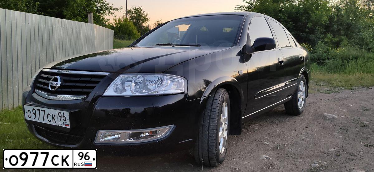 Фото автомобиля NISSAN ALMERA, 2006 — госномер С632ВВ196. Цвет: ЧЕРНЫЙ