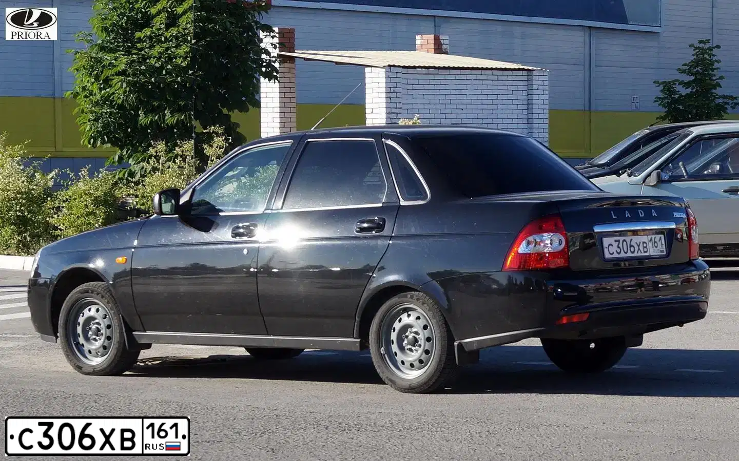 Фото автомобиля LADA 2170 PRIORA, 2016 — госномер К600ТТ134. Цвет: ЧЕРНЫЙ