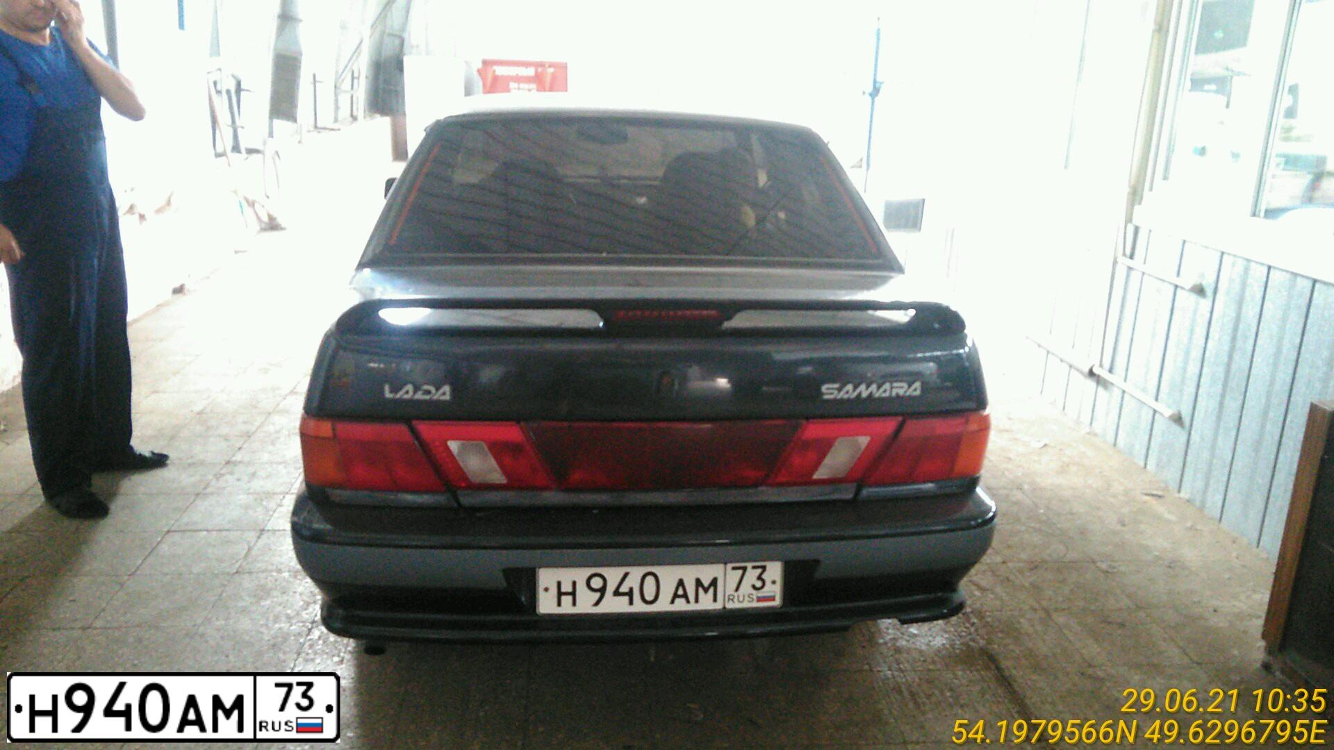 Фото автомобиля LADA 2115, 2007 — госномер Х031НР73