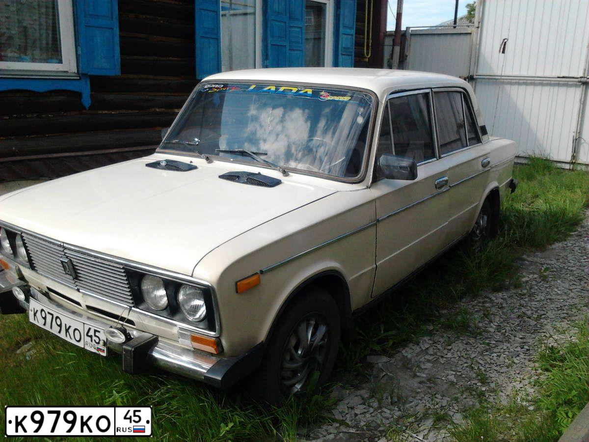 Фото автомобиля LADA 2106, 1996 — госномер К979КО45. Цвет: САФАРИ