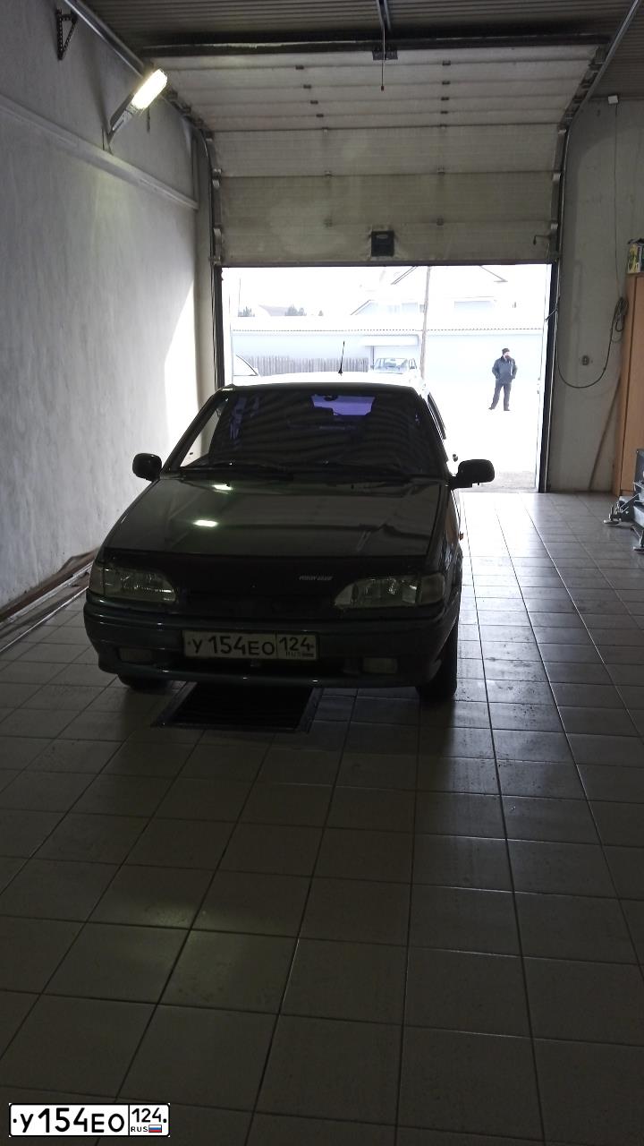 Фото автомобиля LADA 2114 SAMARA, 2008 — госномер К464КН102. Цвет: СЕРО-СИНЕ-ЗЕЛЕНЫЙ