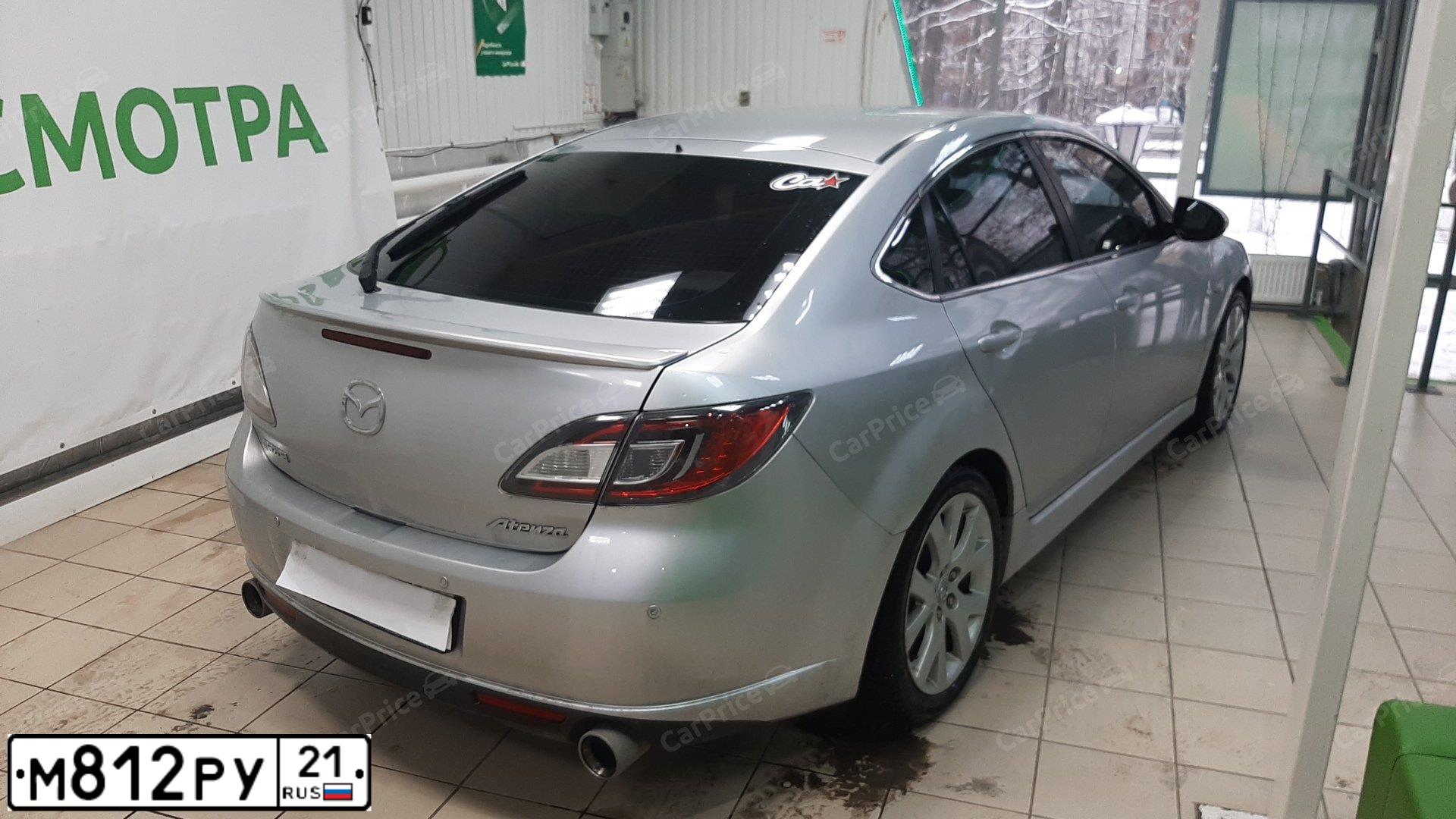 Фото автомобиля MAZDA 6, 2007 — госномер А636ОУ21. Цвет: СЕРЕБРИСТЫЙ