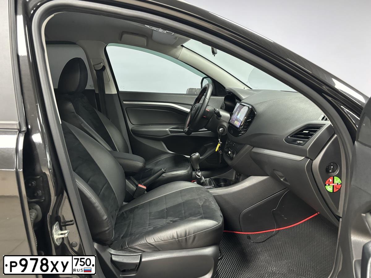 Фото автомобиля LADA VESTA, 2019 — госномер С419ВМ790. Цвет: ЧЕРНЫЙ