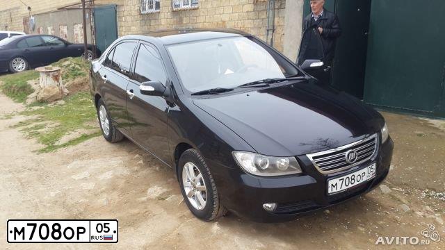 Фото автомобиля LIFAN SOLANO, 2011 — госномер М708ОР05. Цвет: ЧЕРНЫЙ