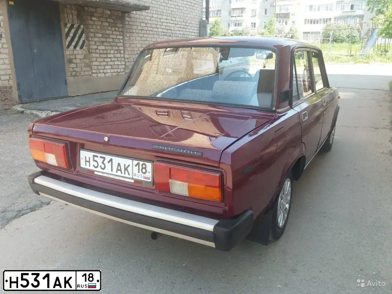 Фото автомобиля LADA 2105 LADA, 1998 — госномер Н126УО159. Цвет: ТЕМНО-БОРДОВЫЙ