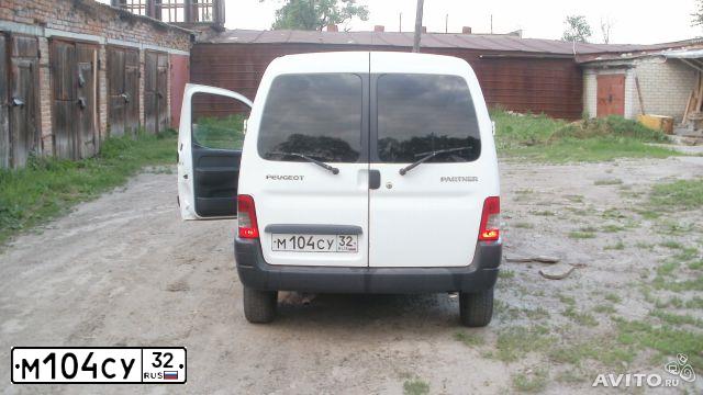 Фото автомобиля PEUGEOT PARTNER, 2007 — госномер К652ХН177. Цвет: БЕЛЫЙ