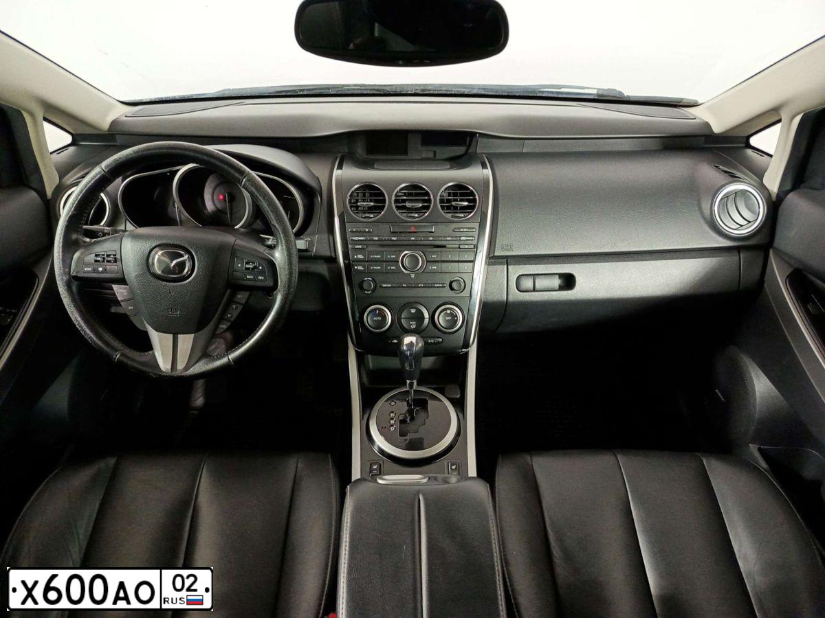 Фото автомобиля MAZDA CX-7, 2010 — госномер Х600АО02. Цвет: ТЕМНО-СИНИЙ