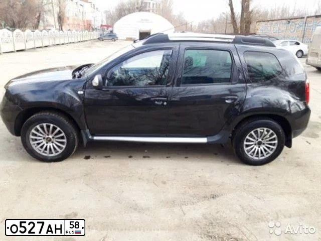 Фото автомобиля RENAULT DUSTER, 2012 — госномер М169НМ13. Цвет: ЧЕРНЫЙ