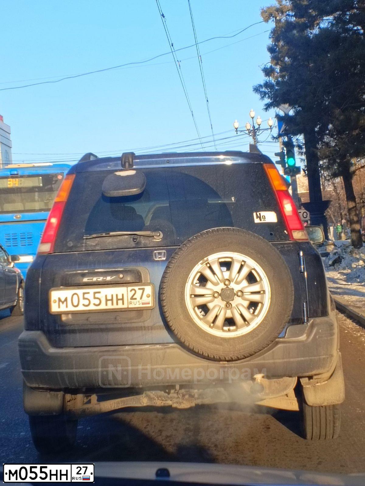 Фото автомобиля HONDA CR-V, 1997 — госномер М055НН27