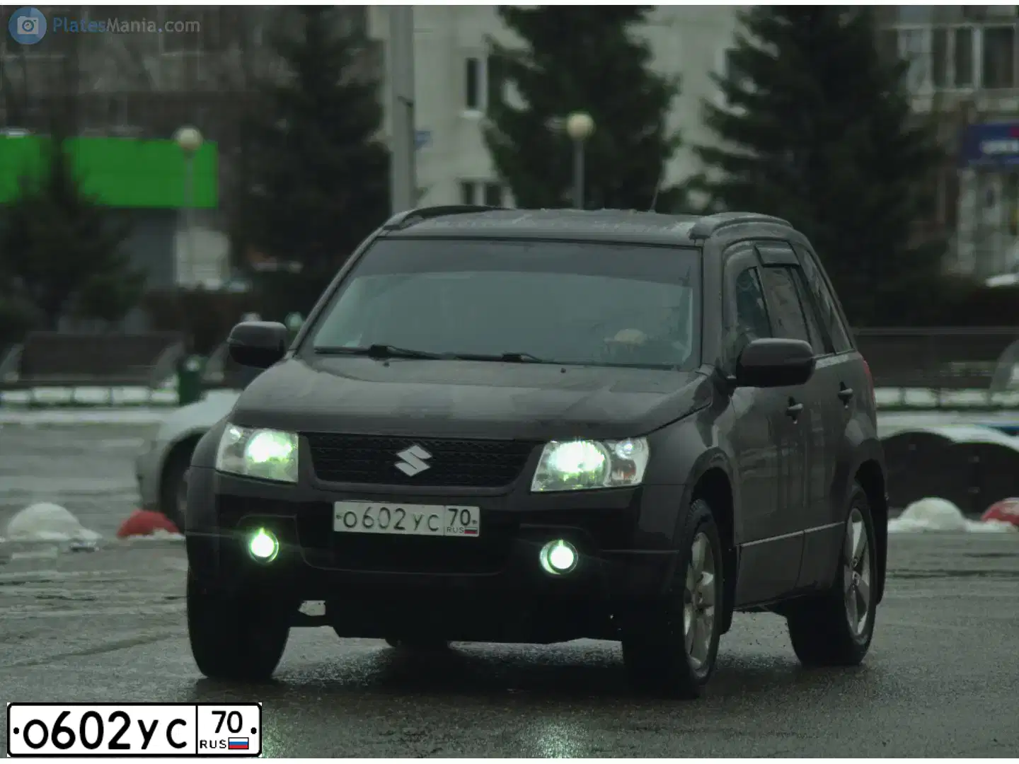 Фото автомобиля SUZUKI /GRAND/ VITARA, 2008 — госномер М854НР82. Цвет: ФИОЛЕТОВЫЙ