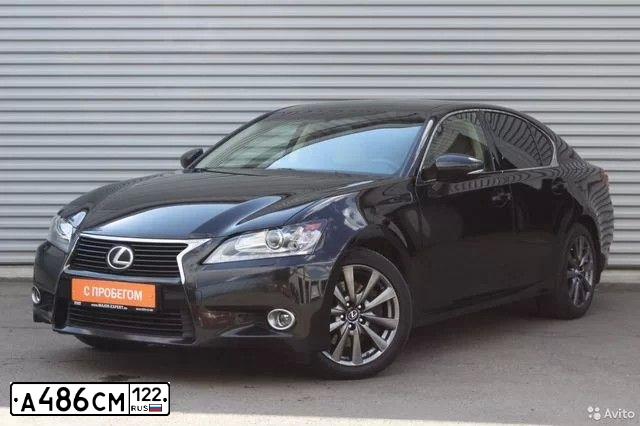 Фото автомобиля LEXUS GS, 2015 — госномер Х708НВ178. Цвет: ЧЕРНЫЙ