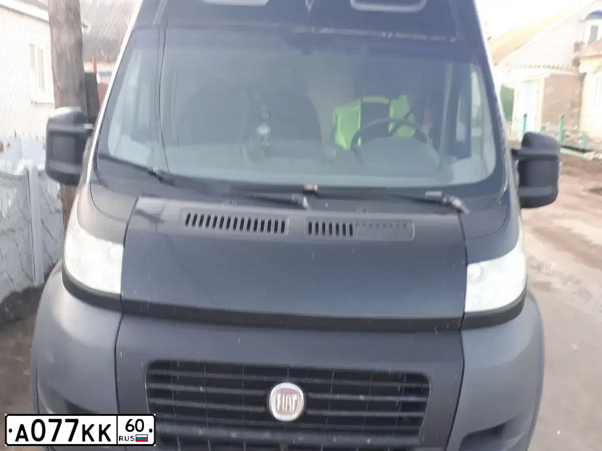 Фото автомобиля FIAT DUCATO, 2007 — госномер М560ТТ198. Цвет: ЧЕРНЫЙ