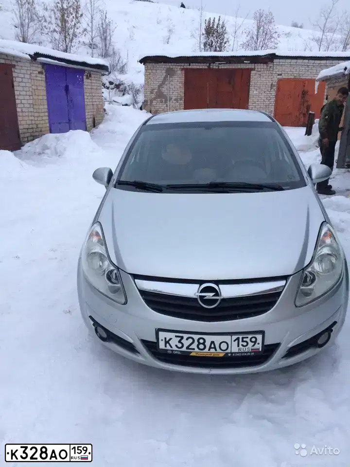 Фото автомобиля OPEL CORSA, 2007 — госномер О262РУ159