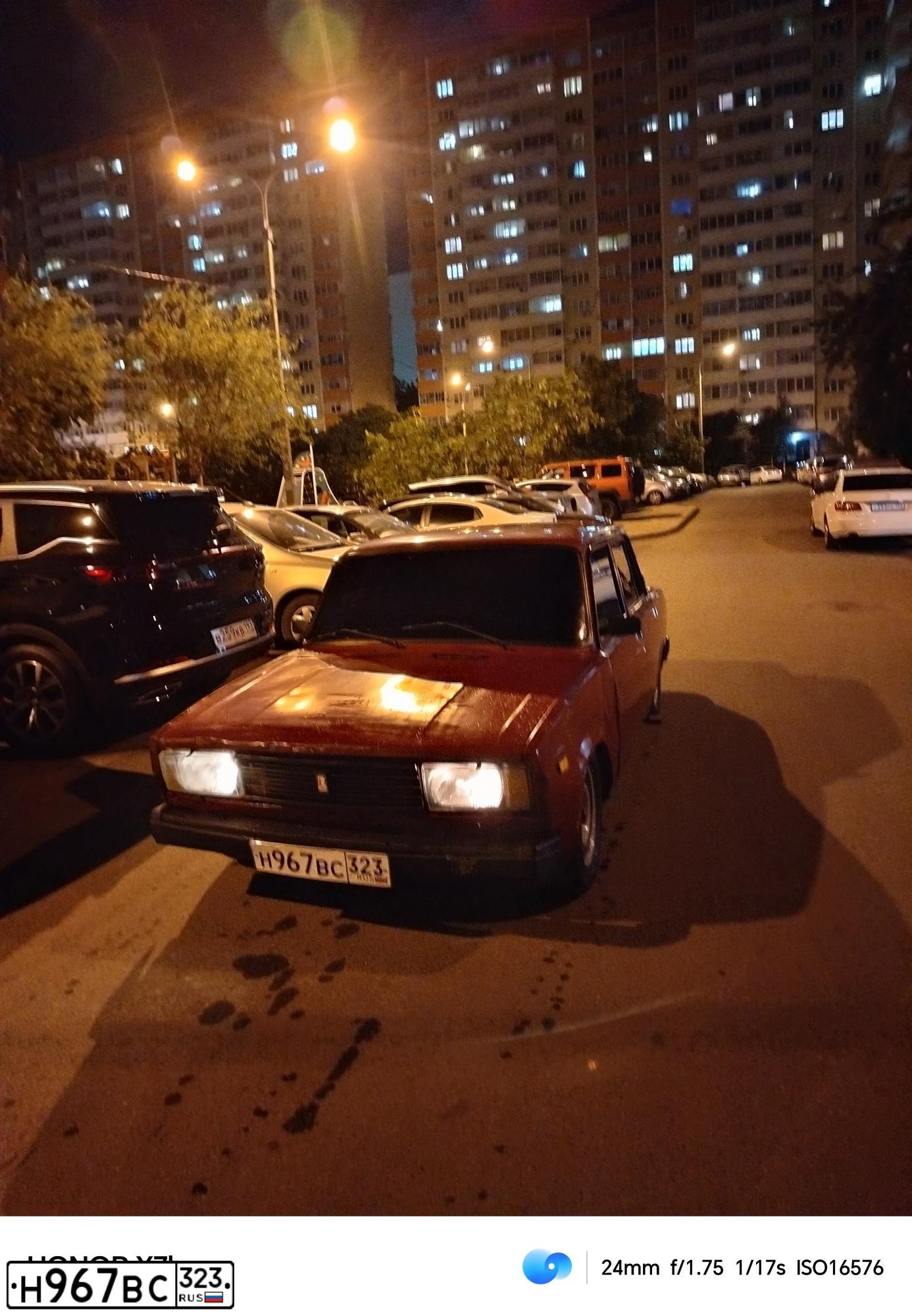 Фото автомобиля LADA 2105, 2005 — госномер Н967ВС323. Цвет: ВИШНЕВЫЙ