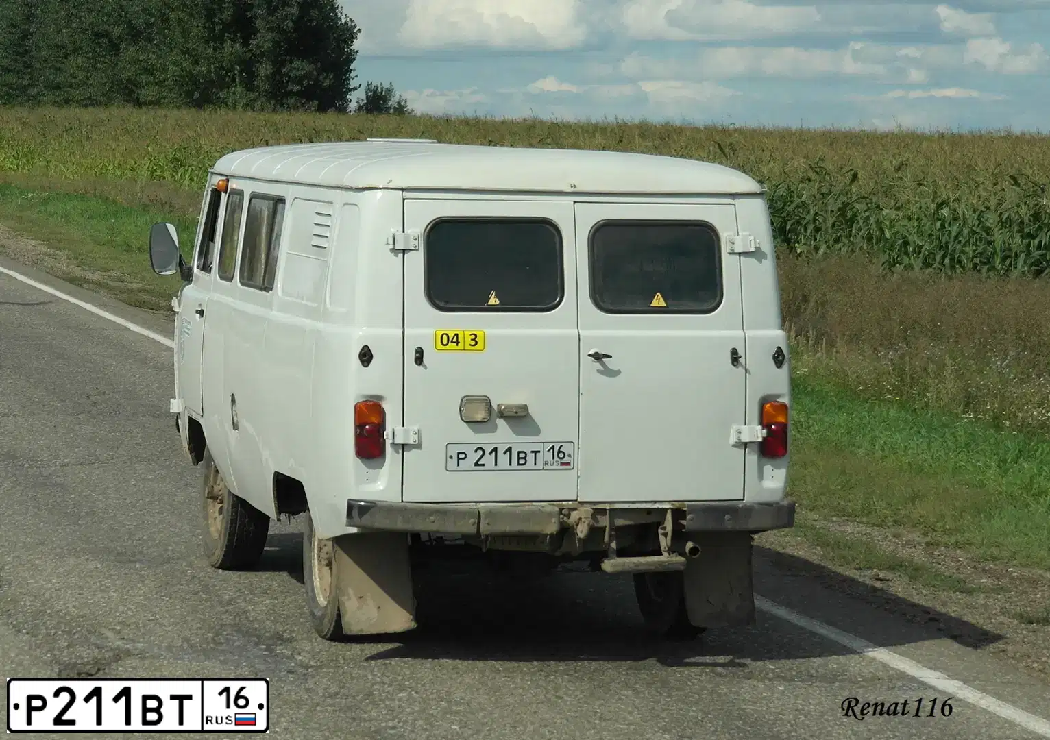 Фото автомобиля UAZ Z 3741, 2003 — госномер Р211ВТ16