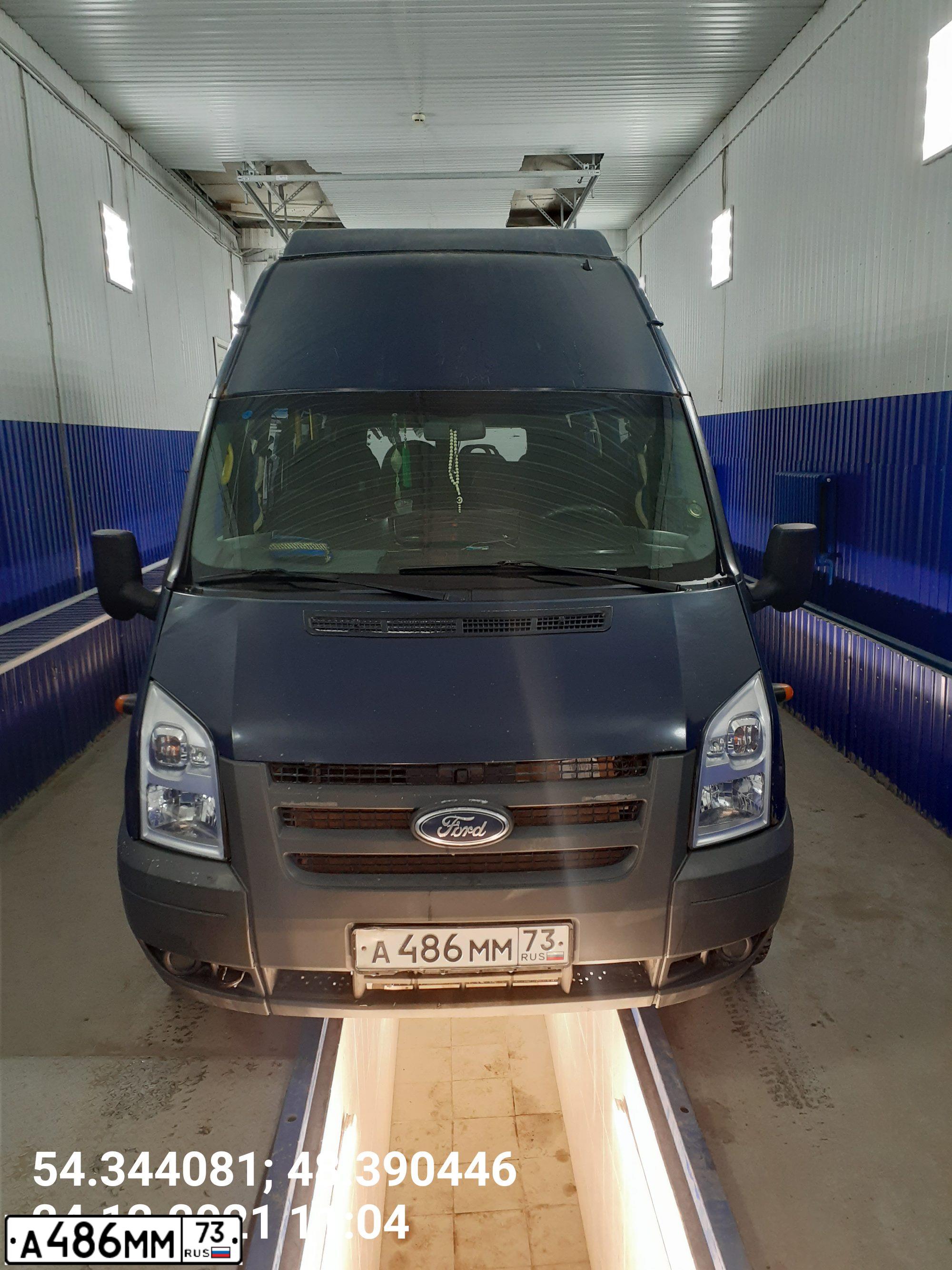 Фото автомобиля FORD Transit, 2011 — госномер А486ММ73