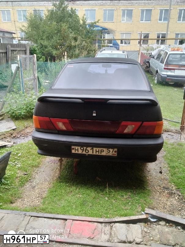 Фото автомобиля LADA 2115, 2002 — госномер С333КЕ57. Цвет: ЧЕРНЫЙ
