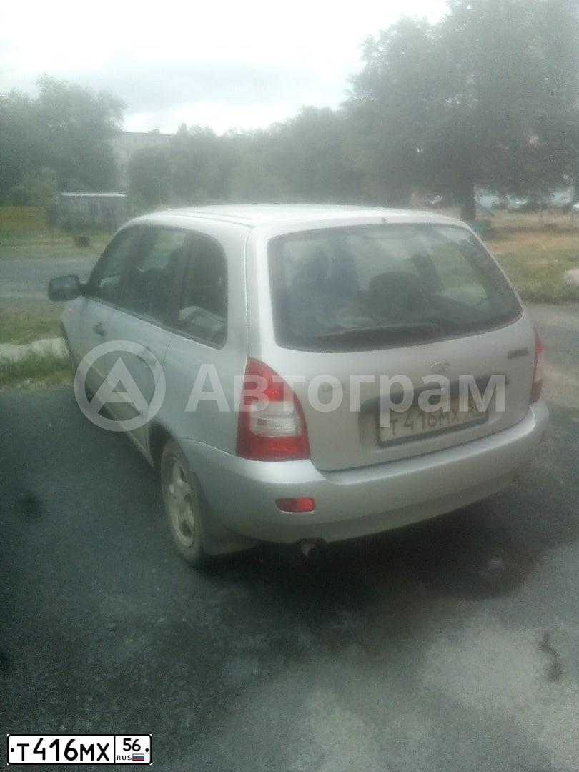 Фото автомобиля LADA 1117 KALINA, 2012 — госномер Т416МХ56. Цвет: СЕРЕБРИСТЫЙ