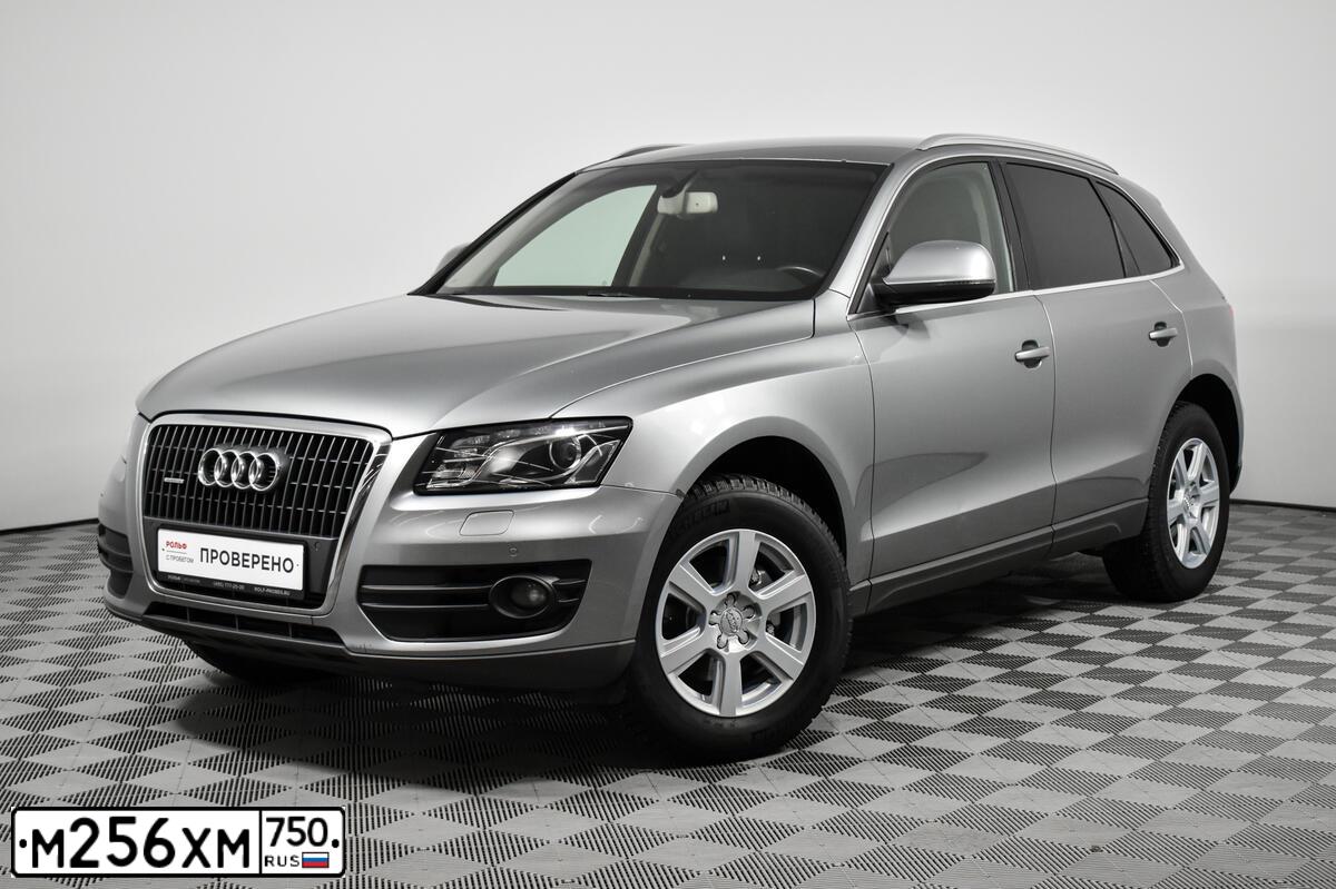 Фото автомобиля AUDI Q5, 2009 — госномер Р629СР790. Цвет: СЕРЫЙ