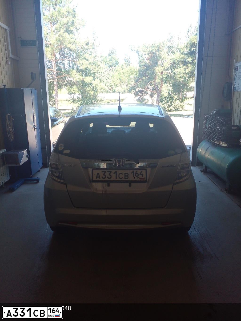Фото автомобиля HONDA FIT, 2012 — госномер А331СВ164