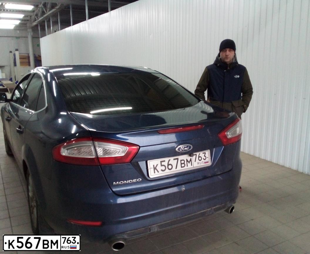Фото автомобиля FORD MONDEO, 2013 — госномер К567ВМ763. Цвет: СИНИЙ ТЕМНЫЙ