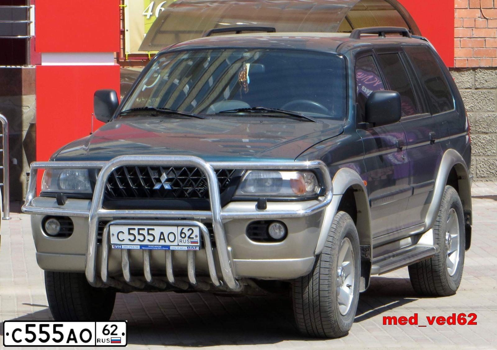 Фото автомобиля MITSUBISHI PAJERO SPORT, 2003 — госномер С555АО62