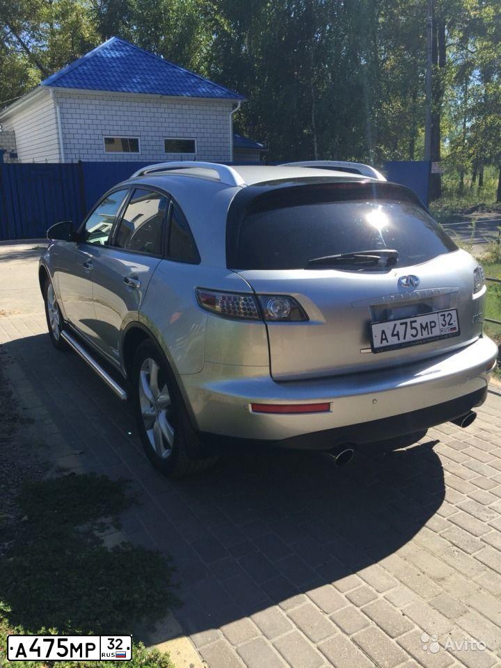 Фото автомобиля INFINITI QX70 /FX/, 2012 — госномер А272МР32. Цвет: ЧЕРНЫЙ