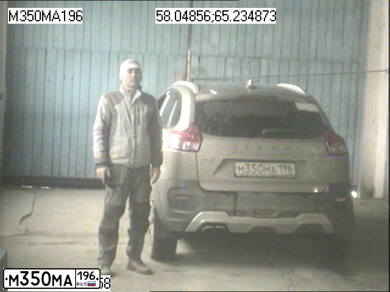 Фото автомобиля LADA XRAY, 2019 — госномер М350МА196. Цвет: СЕРО-БЕЖЕВЫЙ