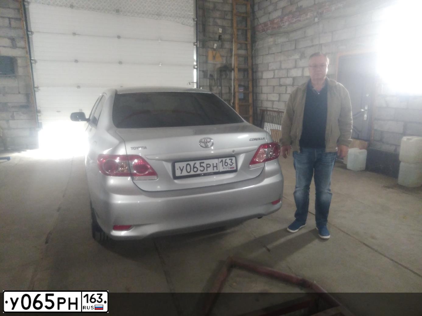Фото автомобиля TOYOTA COROLLA, 2013 — госномер С455ТР196. Цвет: СЕРЕБРИСТЫЙ