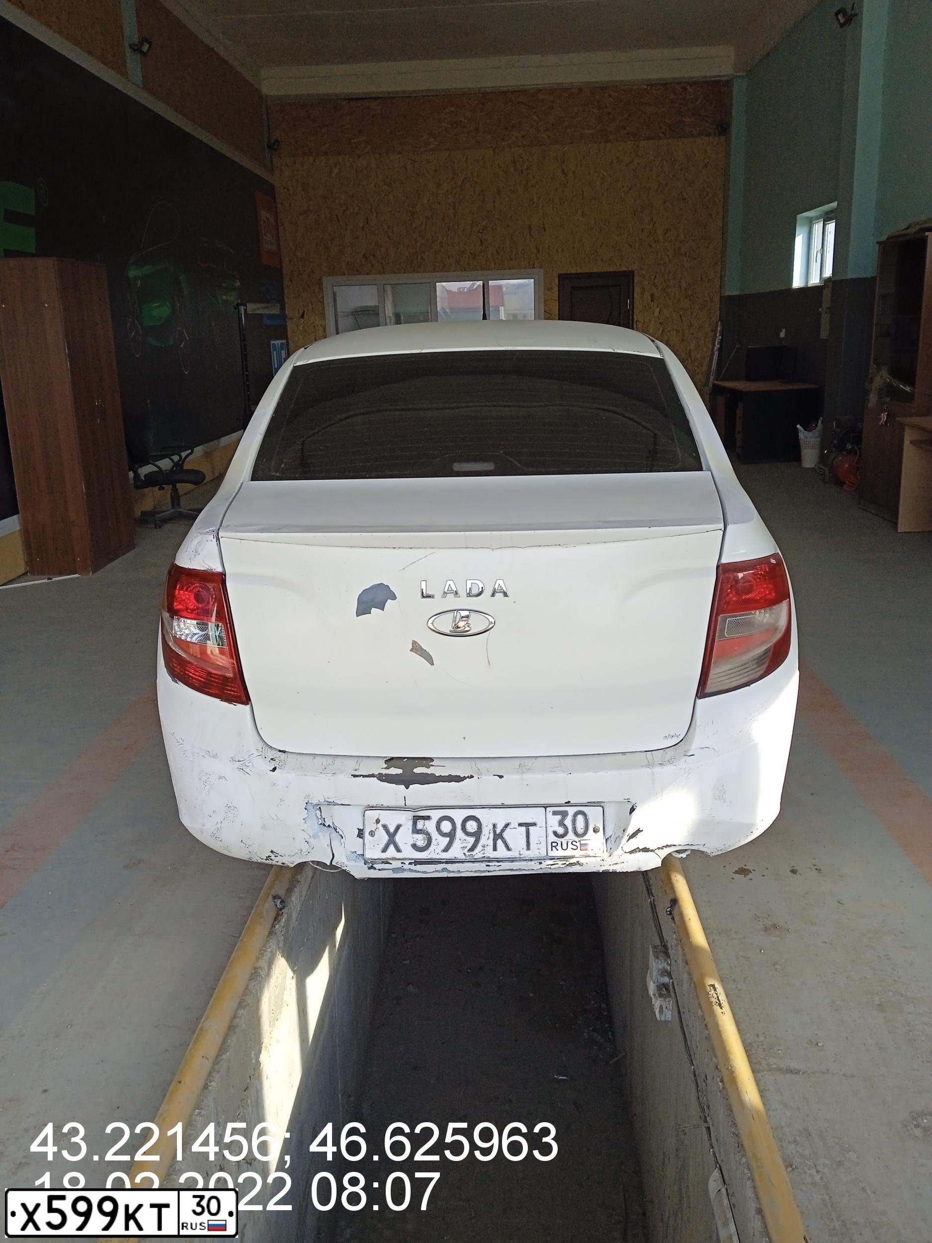 Фото автомобиля LADA GRANTA, 2013 — госномер Т729СС05