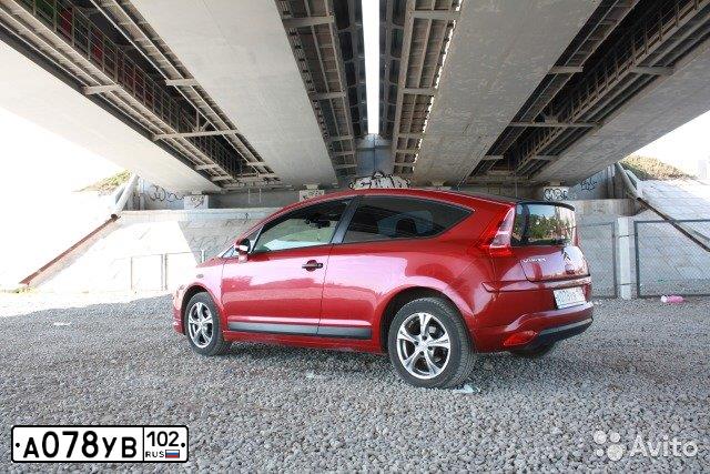 Фото автомобиля CITROEN C4, 2005 — госномер А078УВ102. Цвет: КРАСНЫЙ