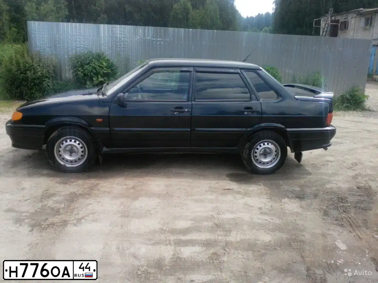 Фото автомобиля LADA 2115 SAMARA, 2005 — госномер Н776ОА44. Цвет: ЧЕРНЫЙ